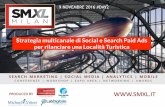 Strategia multicanale di Social e Search Paid Ads per rilanciare una Località Turistica - SMXL Milan 2016