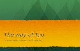 The way of Tao final