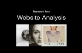 Research Task - Website Analysis