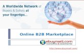 Online B2B Marketplace