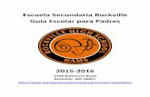 Escuela Secundaria Rockville Guía Escolar para Padres 2015-2016