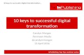 10 keys to successful digital transformation