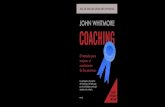 John Whitmore Coaching