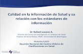 Rafael Lozano Calidad de Información Estándares