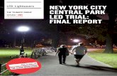 NEW YORK CITY CENTRAL PARK LED TRIAL: FINAL REPORT