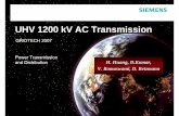 UHV 1200 kV AC Transmission