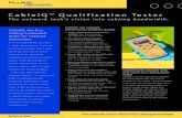CableIQ™ Qualification Tester