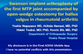 Flexible hinge implant arthroplasty of the first metatarsophalangeal ...
