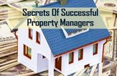 Secrets Of Successful Property Managers