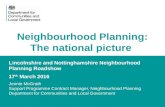 Neighbourhood Planning - The National Picture