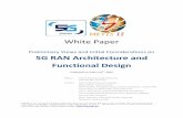 White Paper 5G RAN Architecture and Functional Design