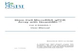 Stem Cell MicroRNA qPCR Array Manual