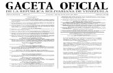 Gaceta Oficial de la República Bolivariana de Venezuela Nº39349 ...
