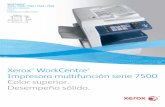 Xerox® WorkCentre® Impresora multifunción serie 7500 Color ...