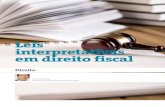 Leis interpretativas em direito fiscal