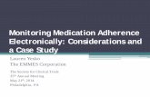 Monitoring Medication Adherence Electronically: Considerations ...