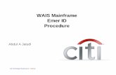 WAIS Mainframe emergency access request process