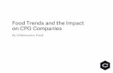 Food Trends and the Impact on CPG Companies