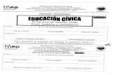 Examen de bachillerato Civica académico 2014 (NOVIEMBRE)