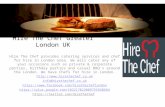 Private Catering London