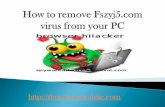 Fszyj5.coRemove Fszyj5.com pop up ads as an Adware from your PC Immediately m