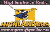 watch Highlanders vs Reds online