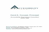 Carol A. Cocuzzi, Principal, Accessibility Matters, LLC