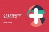 Creativitiy + The Innovator's Toolkit