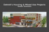 Detroit's Housing & Mixed Use Projects