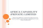 AfriCap Core Services