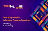 WSO2Con EU 2016: Keynote - Want to Improve Customer Experience?  Analytics Can Help You!