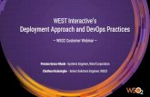WSO2 Customer Webinar: WEST Interactive’s Deployment Approach and DevOps Practices