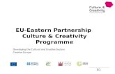 Ccs development and creative europe