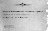 Preludes romantiques opus 17 Tournier