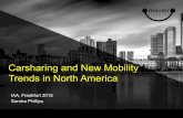 Carsharing and New Mobility Trends in North America
