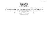 Comission on Sustainable Development