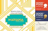 Mayana 2017 Sell Sheet