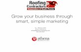 Grow your business through smart, simple marketing