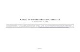 Code of Professional Conduct - AICPA