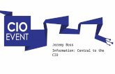 Jeremy Boss - Information: Central to the CIO role