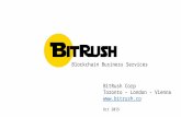 BitRush Investors Deck Update Oct 2015