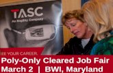 March 2 CI or FS Poly-Only Cleared Job Fair