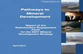 Pathways to Mineral Development