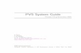 PVS System Guide - SRI International
