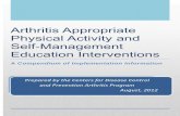 Compendium of Arthritis Appropriate Physical Activity and Self ...