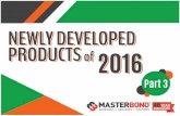 Newly Developed Products 2016 - Part 3