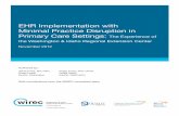 EHR Implementation with Minimal Practice Disruption in Primary ...