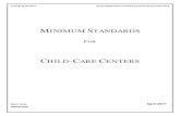 Minimum Standards for Child-Care Centers