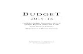 Portfolio Budget Statements 2015‑16: Department of Human ...