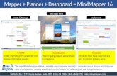 All-in-one visual mind mapping program with mapper, dashboard, and planner.